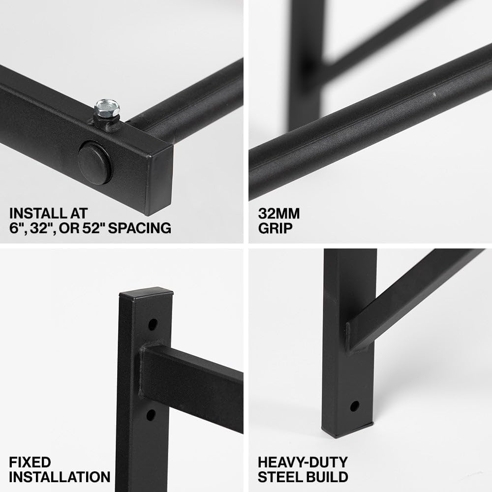 Ceiling & Wall-Mount Pull-Up Bar