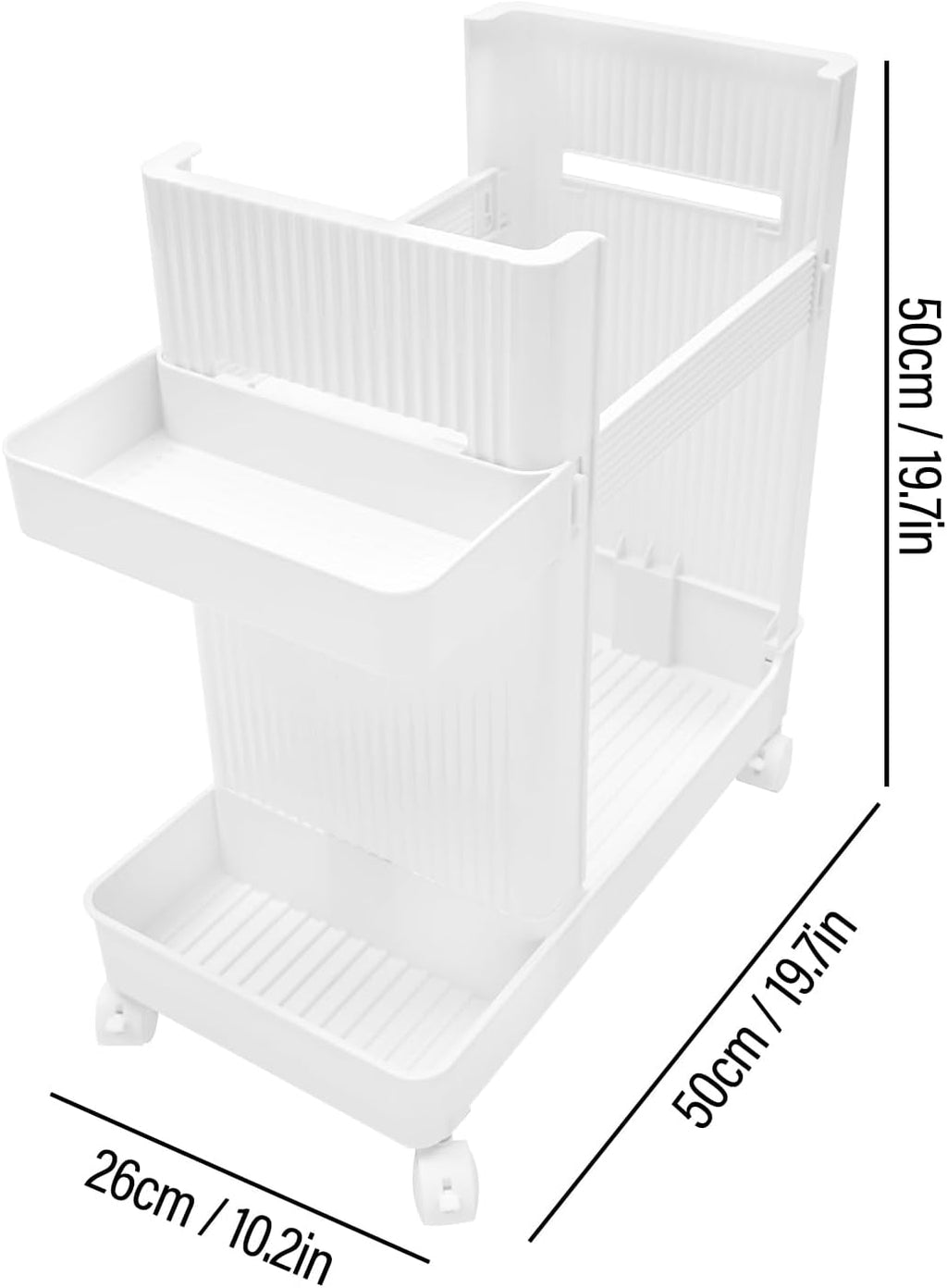 Rolling Yoga Mat Storage Cart