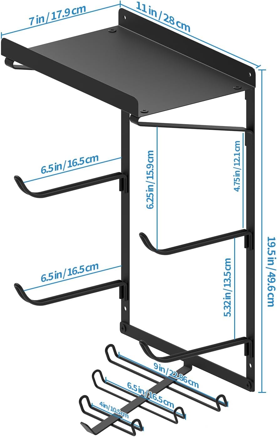 Wall Mount Yoga Mat Holder