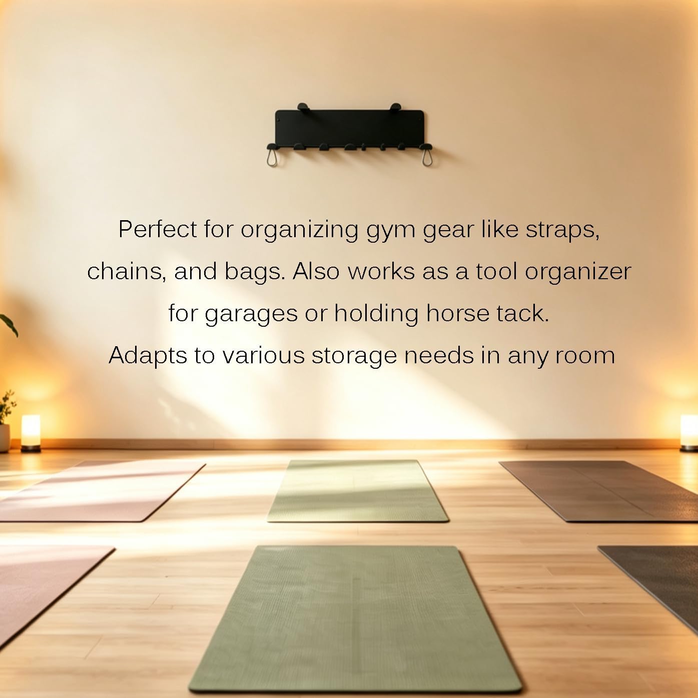 Tier Gym Wall Storage Rack