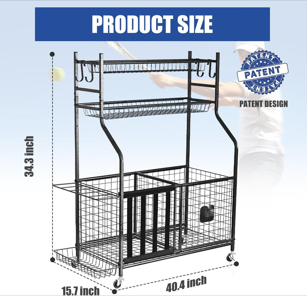 Rolling Garage Organizer