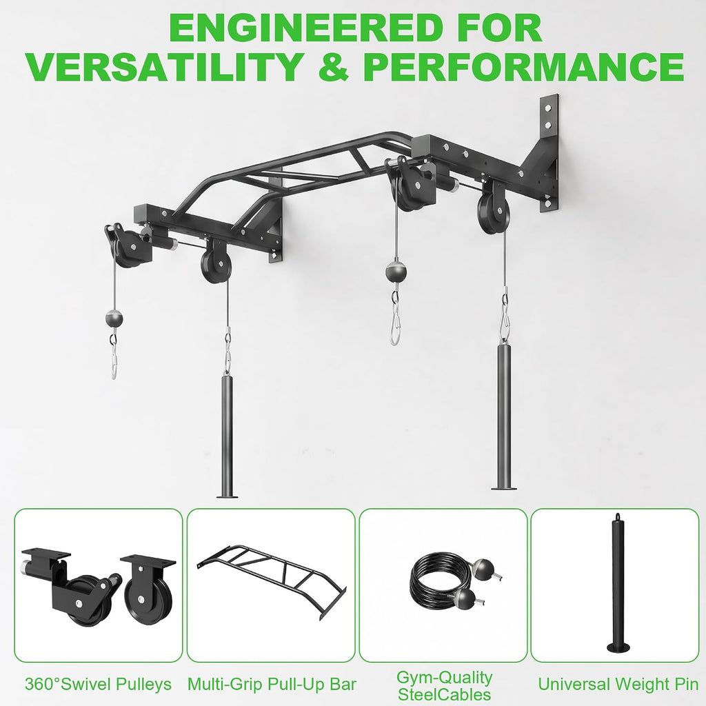 Wall Mounted Pull Up Bar