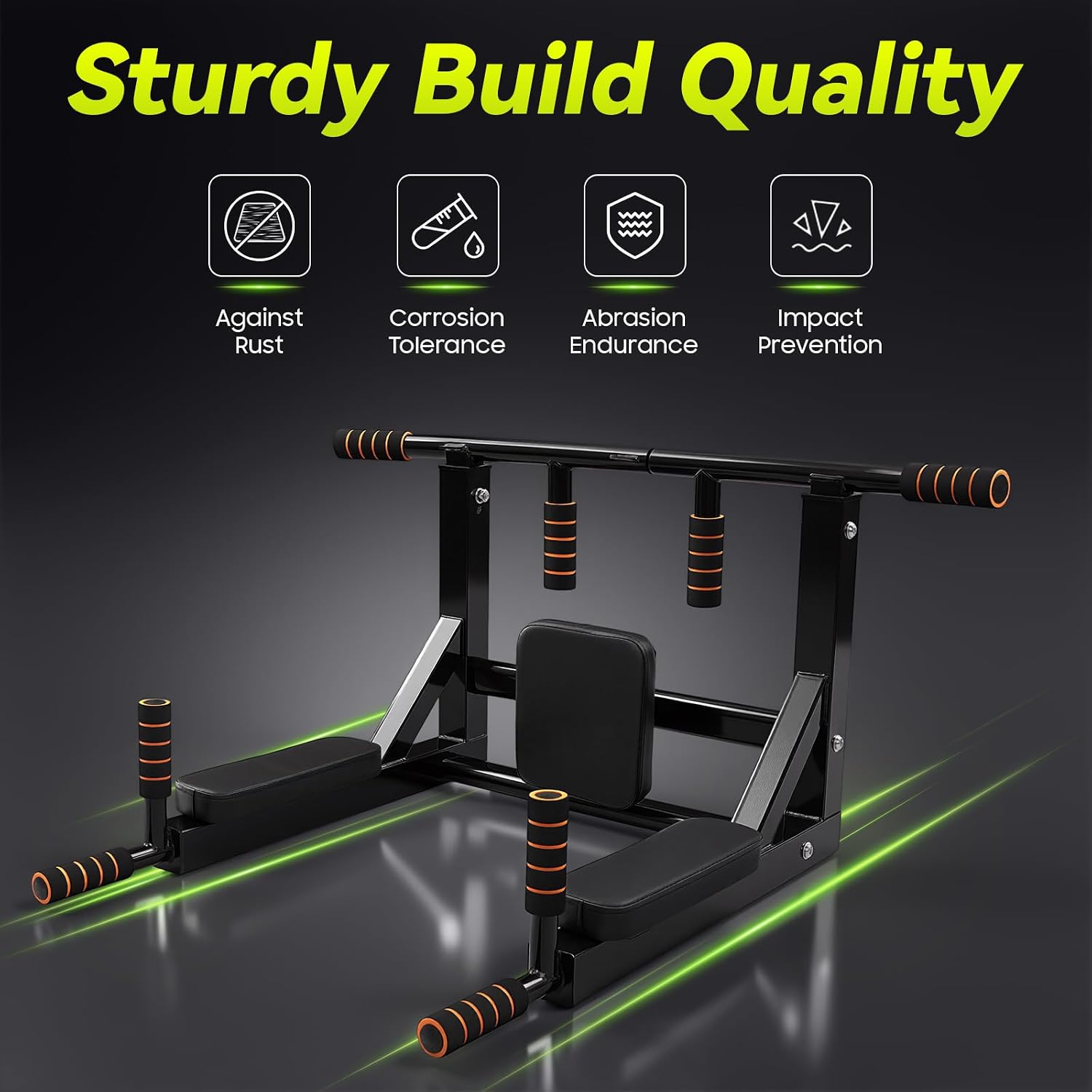 Multifunctional Wall-Mounted Pull Up Bar