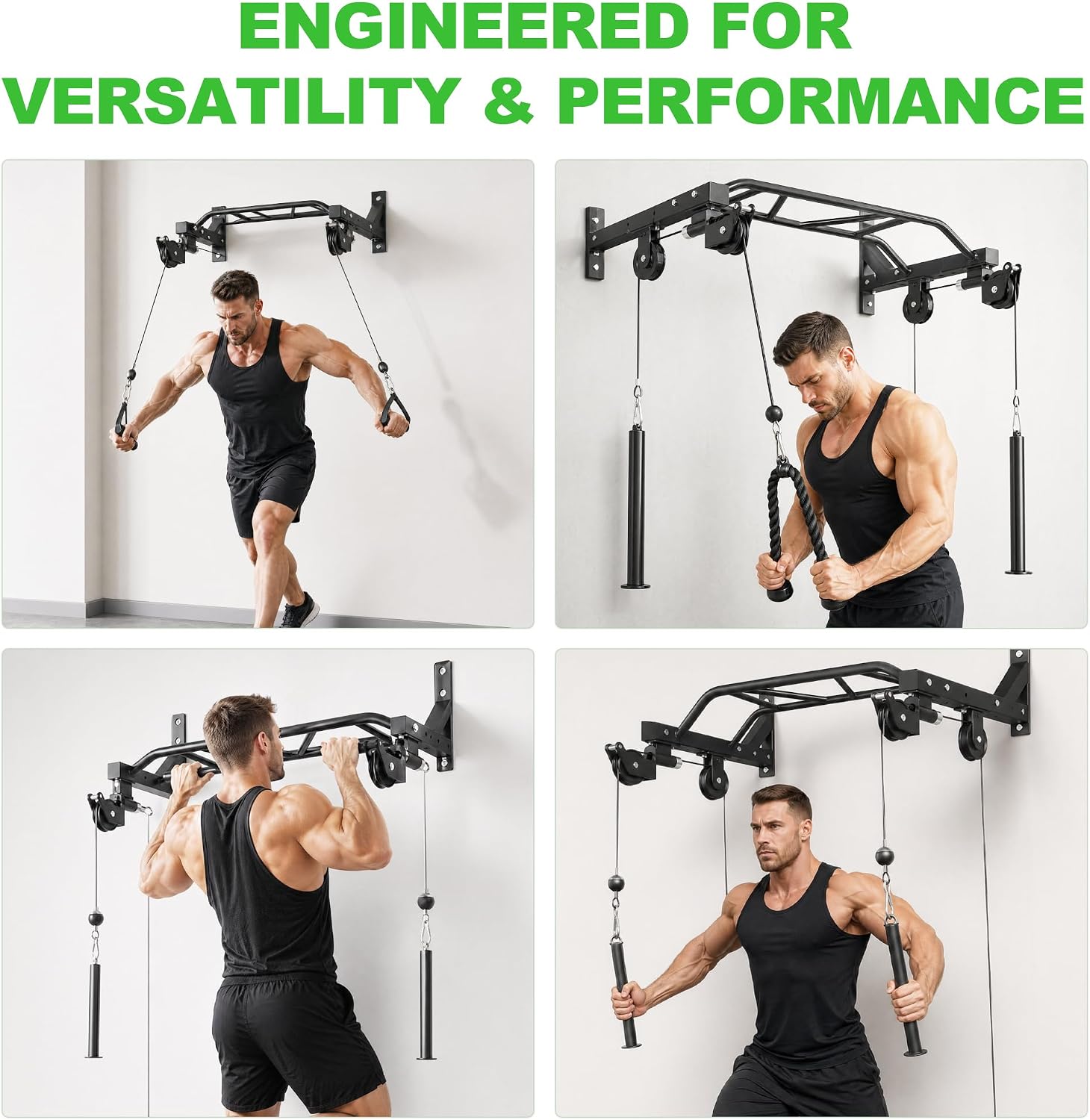 Wall Mounted Pull Up Bar