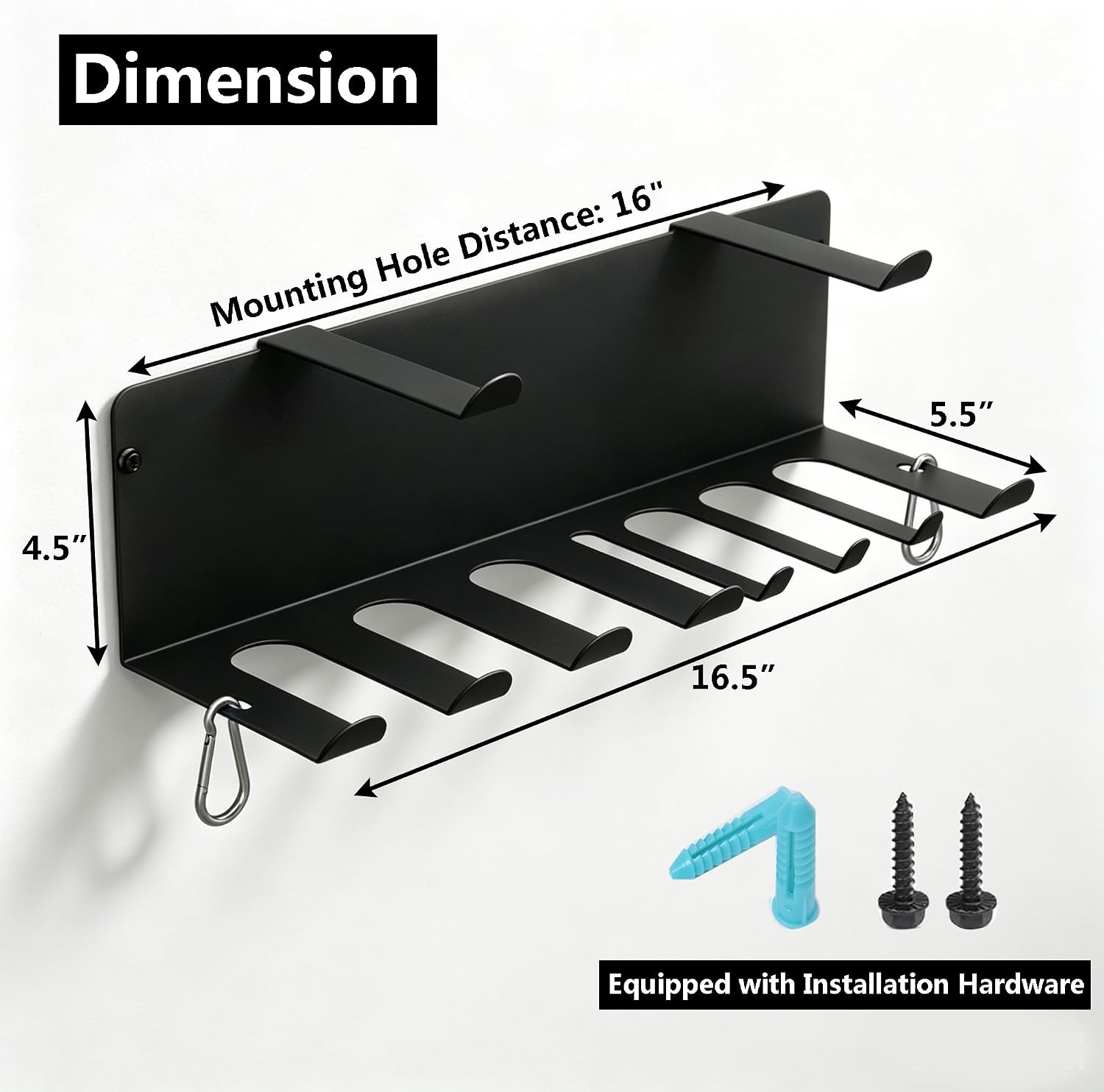 Tier Gym Wall Storage Rack