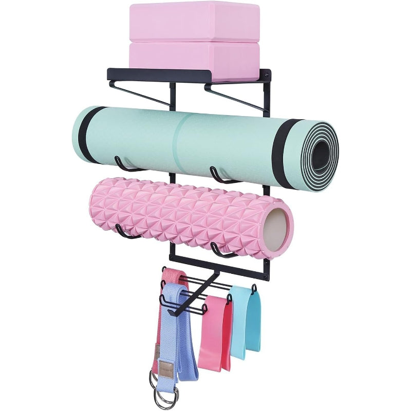 Wall Mount Yoga Mat Holder