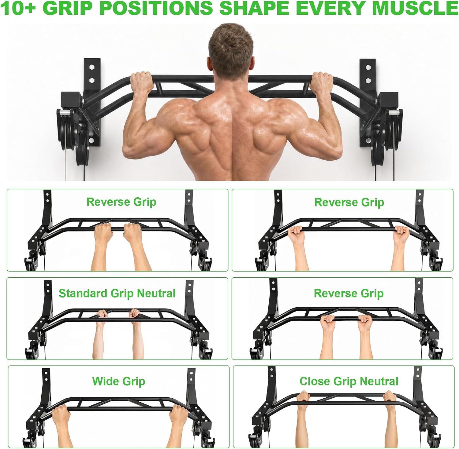 Wall Mounted Pull Up Bar