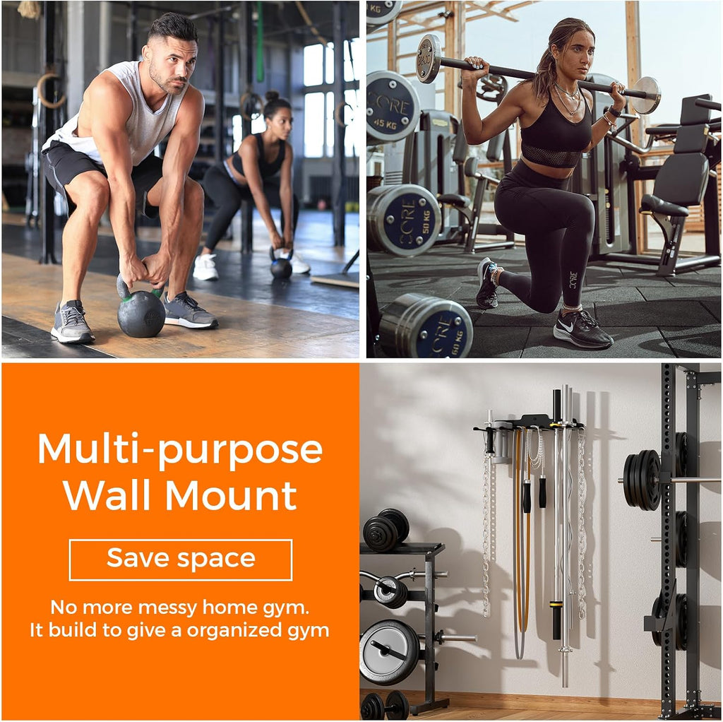 Vertical Olympic Barbell Hanger