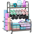 Rolling Dumbbell Rack